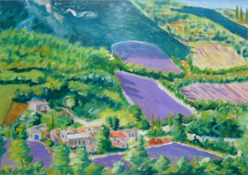 Hameau en Drôme Provençale