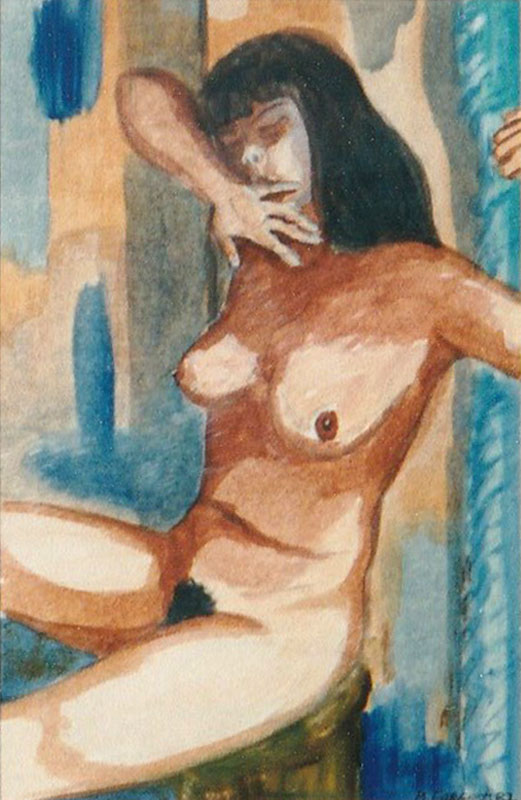 Jeune Fille Assise