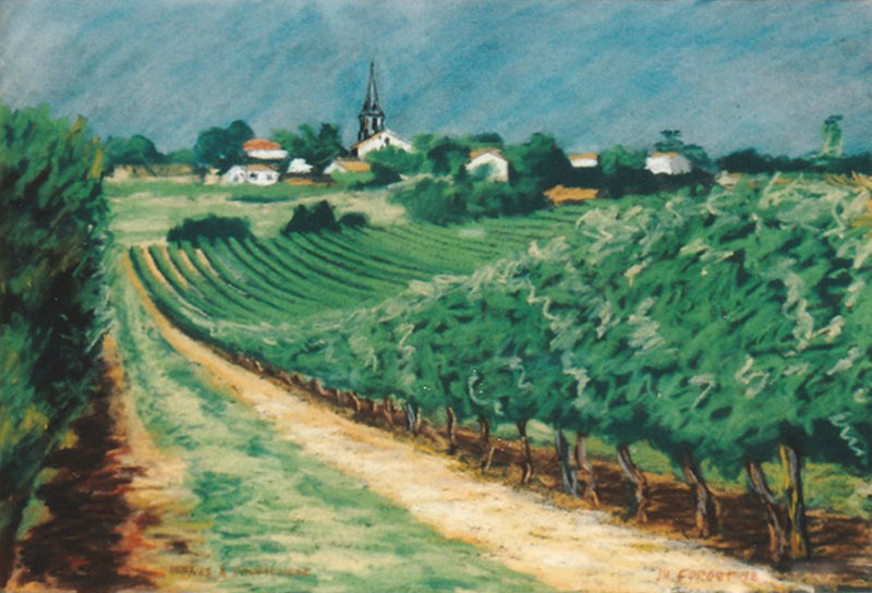 Vignes à Soumensac